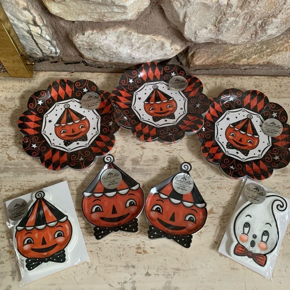 Johanna parker Carnival cottage Billy big top paper plate & napkin set + Kooky s - Picture 14 of 16